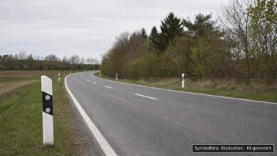 KI-generiertes Symbolfoto zu Fahrt unter Drogeneinfluss bei Günzburg, Alois-Mengele-Straße