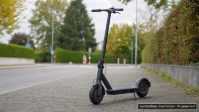KI-generiertes Symbolfoto zu Verkehrskontrolle bei Günzburg, Ichenhauser Straße