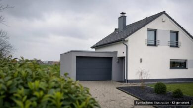 KI-generiertes Symbolfoto zu Brand bei Günzburg, Ortsteil Reisensburg