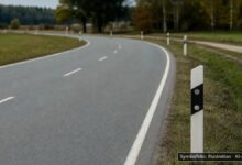 KI-generiertes Symbolfoto zu Verkehrsunfall unter Alkoholeinfluss bei Augsburg, Haunstetten, Inninger Straße / Einmündung Postillionstraße