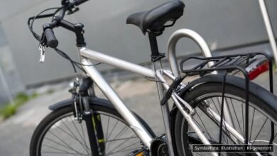 KI-generiertes Symbolfoto zu Fahrraddiebstahl bei Augsburg-Haunstetten, Heckenstraße