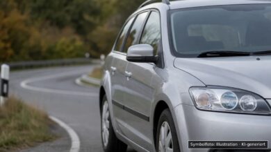 KI-generiertes Symbolfoto zu Verkehrskontrolle / Fahrt unter Alkoholeinfluss bei Höchstädt
