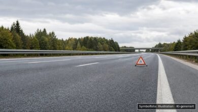 KI-generiertes Symbolfoto zu Verkehrskontrolle bei Jettingen-Scheppach