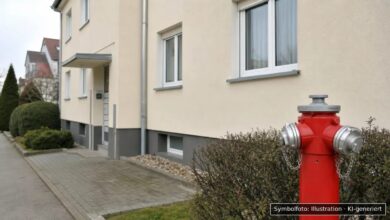 KI-generiertes Symbolfoto zu Brand bei Ulm, Platzgasse