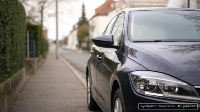 KI-generiertes Symbolfoto zu Sachbeschädigung bei Kempten, Reinhartser Straße