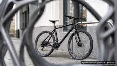 KI-generiertes Symbolfoto zu Fahrraddiebstahl bei Königsbrunn, Nördlinger Straße