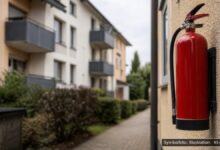 KI-generiertes Symbolfoto zu Wohnungsbrand bei Memmingen, Rheineckstraße