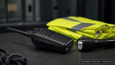 KI-generiertes Symbolfoto zu Polizeieinsatz bei Landshut