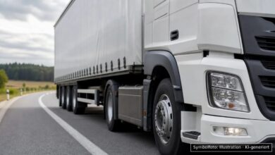 KI-generiertes Symbolfoto zu Verkehrsunfall bei L257 zwischen Untersulmetingen und Schaiblishausen bei Ehingen