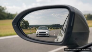 KI-generiertes Symbolfoto zu Beleidigung im Straßenverkehr bei Monheim