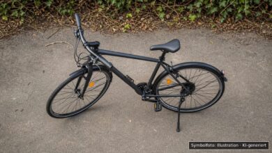 KI-generiertes Symbolfoto zu Fahrraddiebstahl bei Neu-Ulm, Luidolphweg
