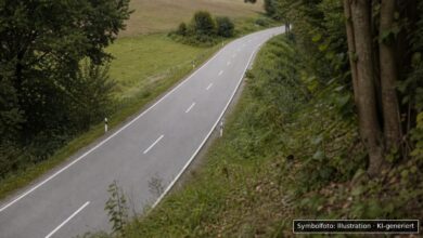 KI-generiertes Symbolfoto zu Verkehrskontrolle bei Neu-Ulm und Elchingen
