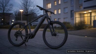 KI-generiertes Symbolfoto zu Fahrraddiebstahl bei Nördlingen
