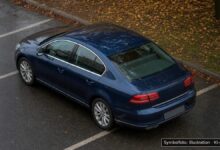 KI-generiertes Symbolfoto zu Unfallflucht bei Nördlingen, Parkplatz am Friedhof in der Bozener Straße
