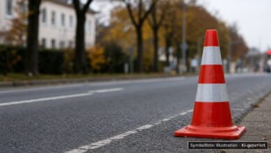 KI-generiertes Symbolfoto zu Körperverletzung und Festnahme nach Taxifahrt bei Nürnberg-Kornburg