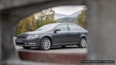 KI-generiertes Symbolfoto zu Verkehrsunfallflucht bei Oberstdorf, Ortsteil Reichenbach