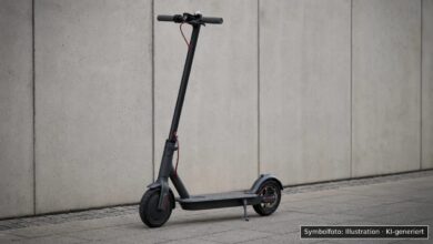 KI-generiertes Symbolfoto zu Verkehrskontrolle / Trunkenheit im Verkehr bei Zweibrückenstraße, Pfersee, Augsburg