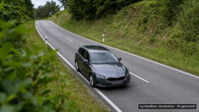 KI-generiertes Symbolfoto zu Trunkenheitsfahrt bei Pfronten