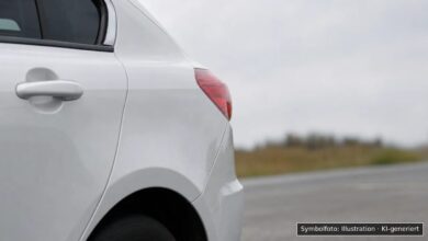 KI-generiertes Symbolfoto zu Unterschlagung bei Raststätte Ohrenbach West an der A 7