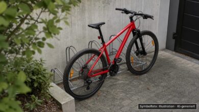 KI-generiertes Symbolfoto zu Fahrraddiebstahl bei Nördlingen