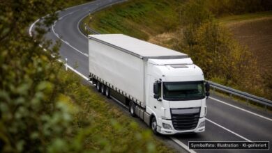 KI-generiertes Symbolfoto zu Verkehrskontrolle bei Harburg
