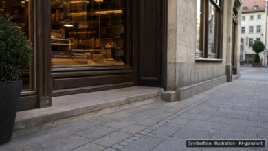 KI-generiertes Symbolfoto zu Sachbeschädigung bei Kaufbeuren, Innenstadt