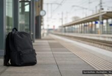 KI-generiertes Symbolfoto zu Diebstahl bei Memmingen, Bahnhof