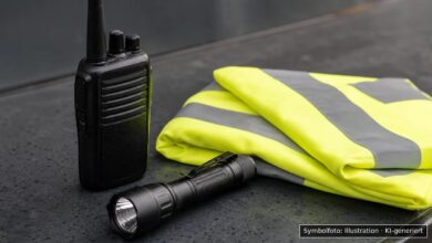 KI-generiertes Symbolfoto zu Polizeieinsatz bei Donauwörth