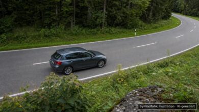 KI-generiertes Symbolfoto zu Trunkenheitsfahrt bei Oberstdorf