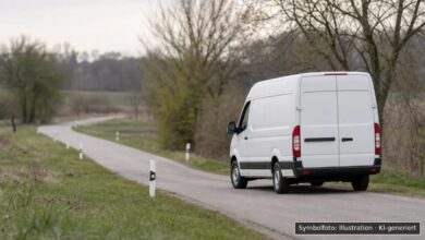 KI-generiertes Symbolfoto zu Verkehrsunfallflucht bei Burgau