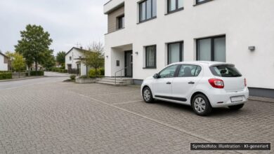 KI-generiertes Symbolfoto zu Verkehrsunfallflucht bei Türkheim