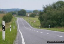 KI-generiertes Symbolfoto zu Verfolgungsfahrt / Verkehrsstraftat bei Mindelheim