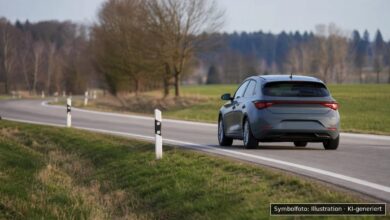 KI-generiertes Symbolfoto zu Verkehrskontrolle / Fahren ohne Fahrerlaubnis bei Weiler-Simmerberg