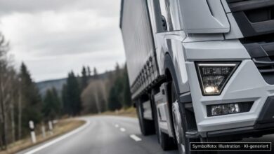 KI-generiertes Symbolfoto zu Verkehrsunfall bei Weißenhorn