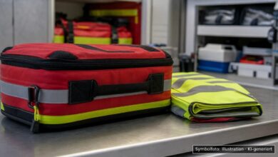 KI-generiertes Symbolfoto zu Brand bei Wemding