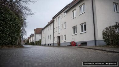 KI-generiertes Symbolfoto zu Wohnhausbrand bei Lenggries