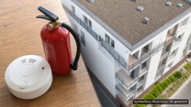 KI-generiertes Symbolfoto zu Wohnungsbrand bei Bogenhausen