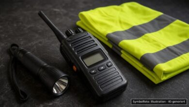 KI-generiertes Symbolfoto zu Polizeieinsatz / Trunkenheit im Verkehr bei Lindauer Insel, Lindau (Bodensee)