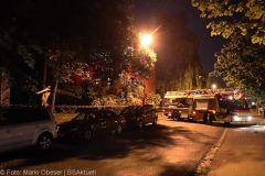 Neu-Ulm Baum Blitzschlag gegen Gebaaude 21072022 1
