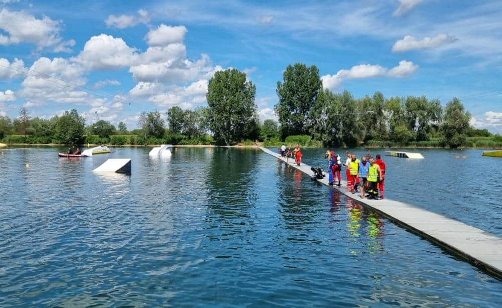 Wakeboard-Anlage Thannhausen Unfall 02082022