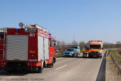 Unfall Motorrad Pkw Lauingen Weisingen 27032022 12