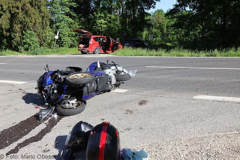 Unfall B16 Günzburg-Gundelfingen 15052022