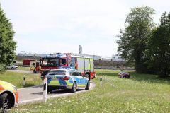 Unfall A8 AS LEipheim Ausfahrt 09072022 2