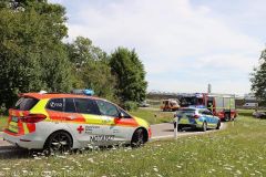 Unfall A8 AS LEipheim Ausfahrt 09072022 1