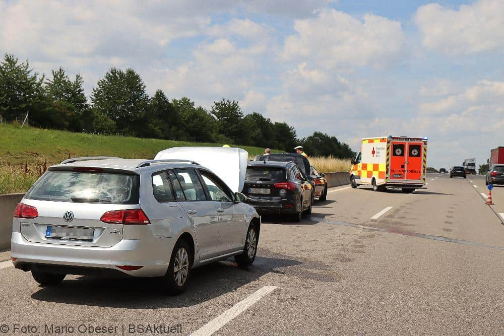 Unfall A8 GZ-Leipheim 06072022