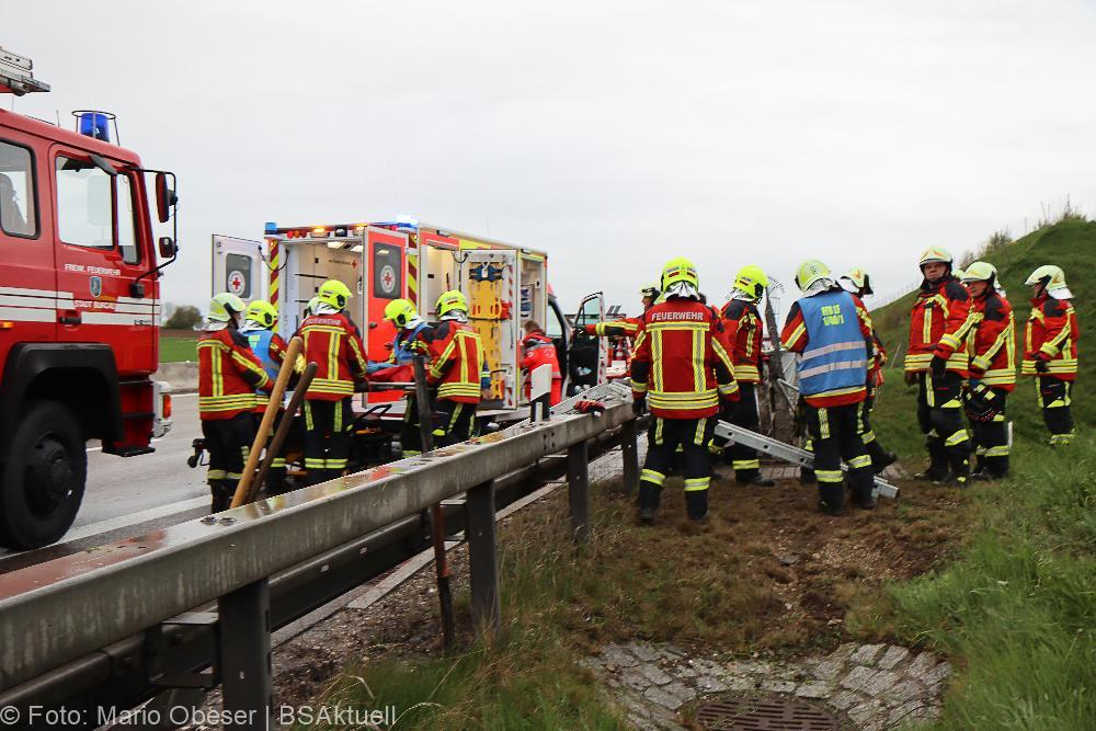 Unfall A8 Burgau - Günzburg