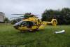 Unfall mUnfall mit Feuerschale in Jettingen-Scheppach