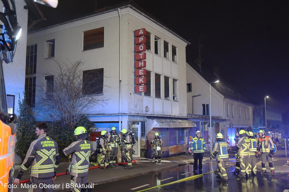 Am Montag, 19.09.2026, ist es gegen 17.30 Uhr in der Bahnhofsstraße in Günzburg zu einem Brand gekommen.