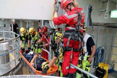 Leipheim Übung Rettung Silo 19072022 119