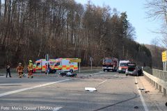 Unfall Premach Motorrad Pkw 25032022 11